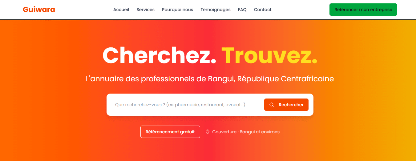 Page de Destination SaaS